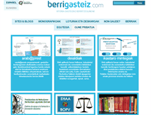 Tablet Screenshot of berrigasteiz.com